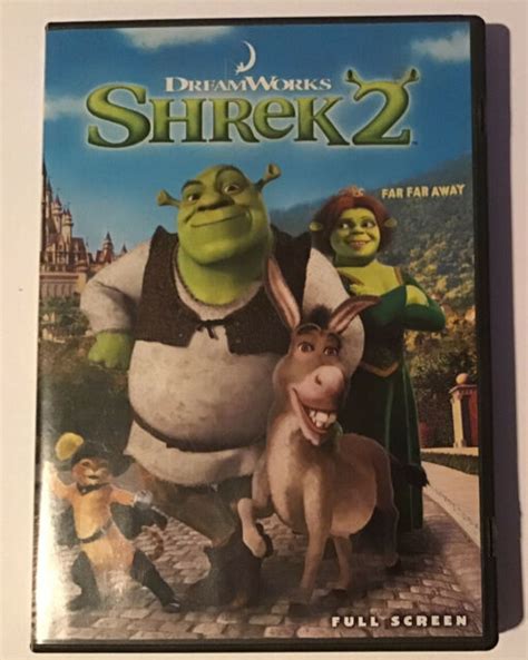 Shrek 2 Dvd 2004 Full Screen Complete Ebay
