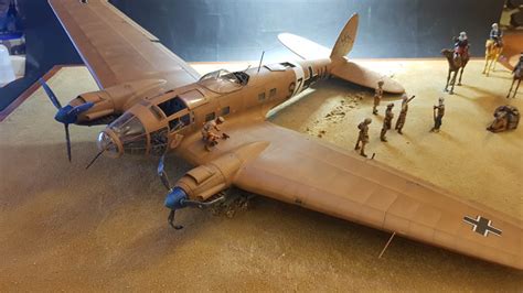 Revell 132 He 111 Diorama Large Scale Planes