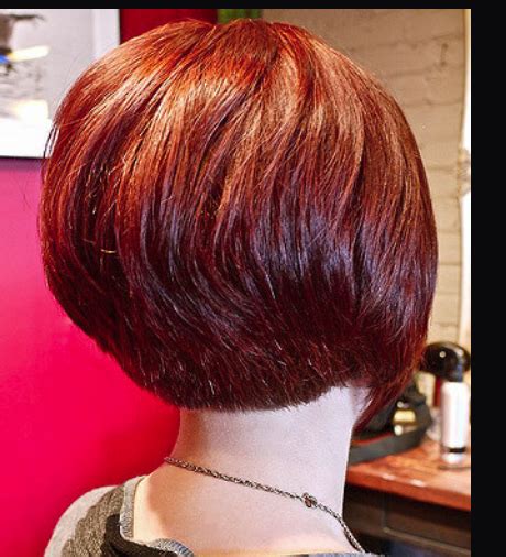 Stacked Bobs Red Bob Hair Styles