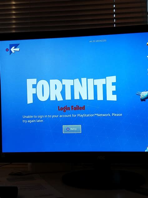 Anyone Else Who Is Unable To Log In On Ps4 Rfortnitebr