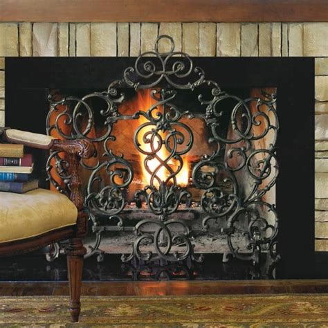The History Of Cast Iron Fireplace Screen Antique Cast Iron Fireplace