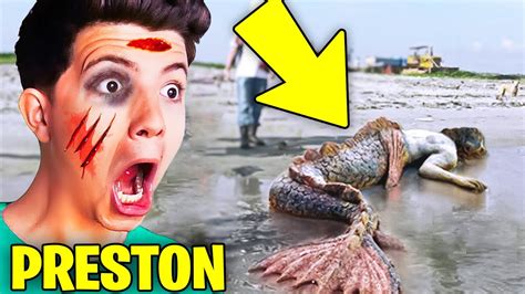 7 Youtubers Who Caught Mermaids On Camera Preston Aphmau Prestonplayz Youtube
