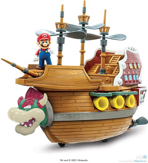 Deluxe Bowser Ship Playset Toy Coming Out This Fall News Nintendo