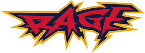 Orlando Rage Wordmark Logo Xfl Xfl Chris Creamers Sports Logos