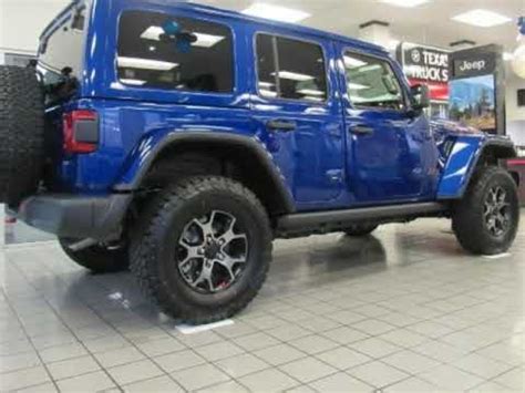 2019 Jeep Wrangler Unlimited 4X4 4 Door SUV Blue New For ...