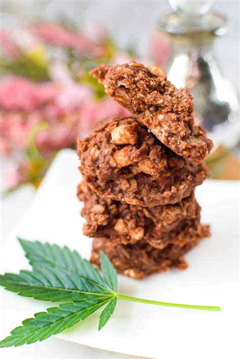 No Bake Rocky Road Cannabis Cookies Emily Kyle Ms Rdn