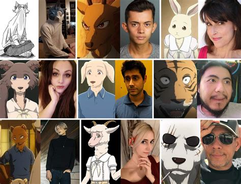 Beastars Characters And Their Voice Actors Rbeastars