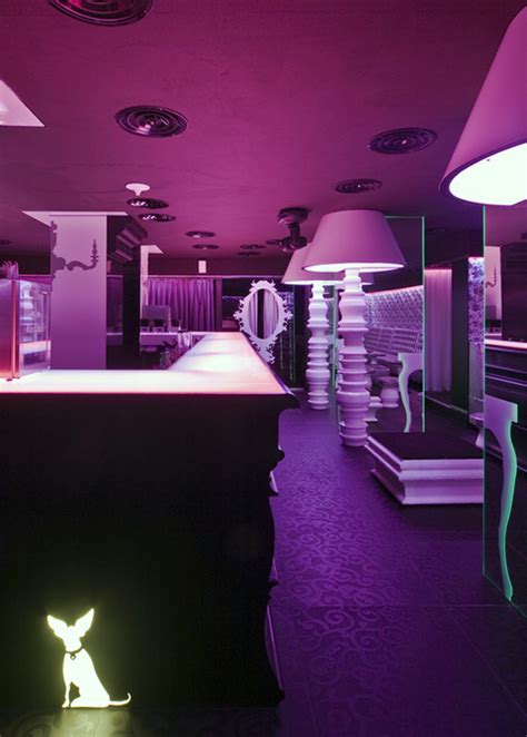 Purple Cafe Interior Designs Ideas Home Design Ideas