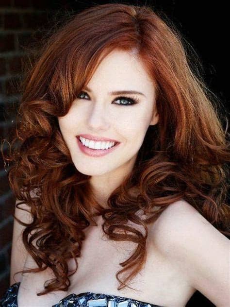 Brush out all the knots and tangles from your hair to prevent your auburn hair color from turning out patchy. Auburn Hair Color With Blue Eyes | Hair colors for blue ...
