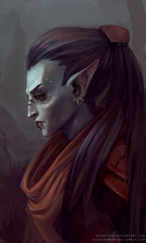 Grey Elf Dunmer Of Morrowind Dark Elf Dark Elf Elder Scrolls