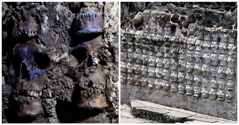 Aztec Tower Of Human Skulls Reveals More Gruesome Secrets To