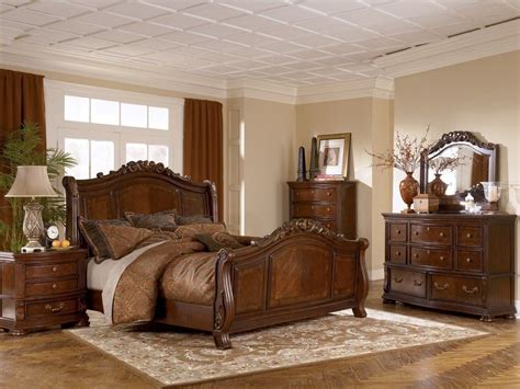 Africa 5pc dark cherry wood queen bedroom set by best master furniture. Ashley Furniture Bedroom Sets on Sale | Ashley bedroom ...