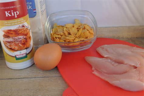 Krokante kipnuggets uit de oven