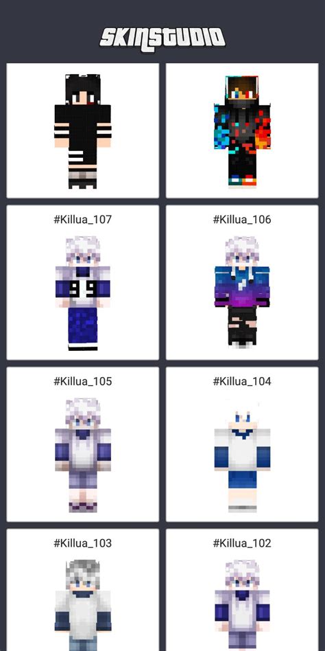 Killua Skins For Minecraft Apk Android App Descarga Gratis