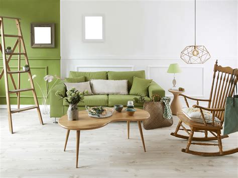 Living Room Design Number 25 Limited Modern Green Living Room