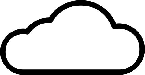 Cloud Icon Free Download On Clipartmag