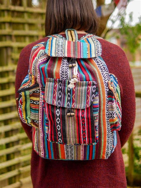 Hippie Style Boho Backpack Karma Gear