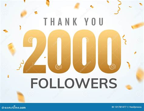 Thank You 2000 Followers 2k Followers Celebration Modern Colorful