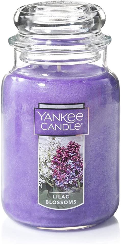 Yankee Candle Lilac Blossoms Scented Classic 22oz Large Jar Single