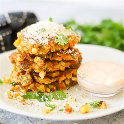 Mexican Street Corn Fritters This Moms Menu