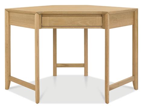 Bergen Oak Corner Desk Home Office Furniture Bentley Designs Uk Ltd
