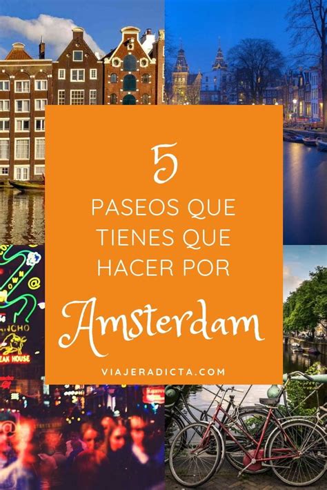 5 Paseos Increíbles Que Tienes Que Hacer En Amsterdam Amsterdam Guia