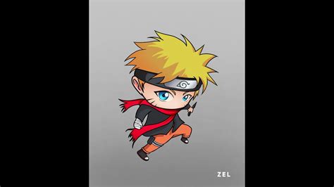 Speedpaint Naruto Chibi ~ Ibispaint X Youtube