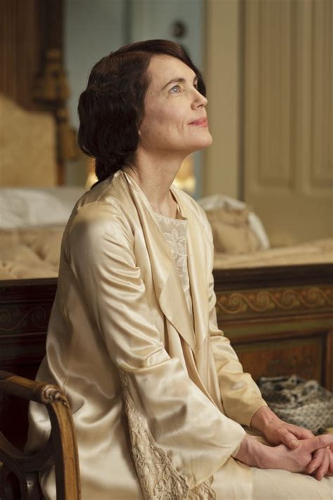 cora in an ivory sateen dressing gown the real downton abbey downton abbey series downton
