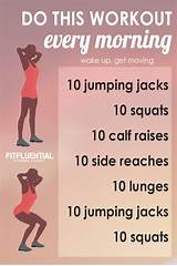 Workout Exercises In The Morning Photos