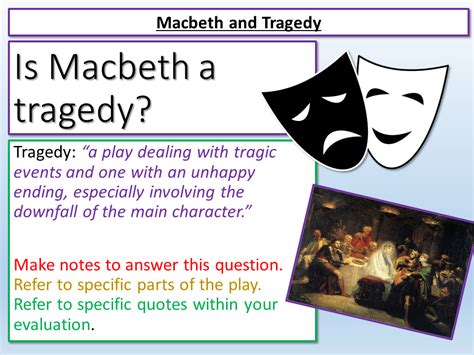 Macbeth Tragedy Teaching Resources