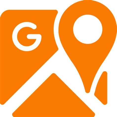 Google Maps Icons Png Symbols Orange