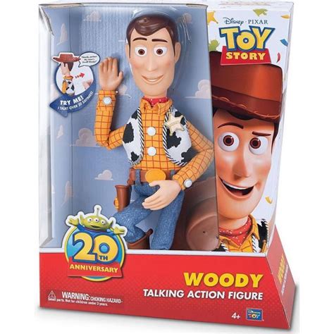 Toy Story 20th Anniversary Sheriff Woody Talking Action Figure