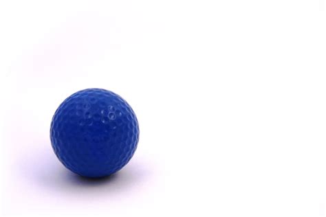 Free Blue Golf Ball Stock Photo
