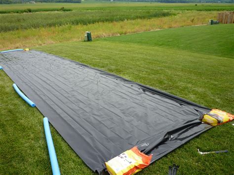 Commercial slip n slide plastic are ideal for people who want to set up their kids' game business at places where there are no playgrounds since they deliver a realistic playground feeling. Build A Badass Slip N Slide For Your Kids