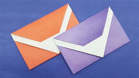 Easy Paper Envelope Making Tutorial Without Glue And Tape Origami