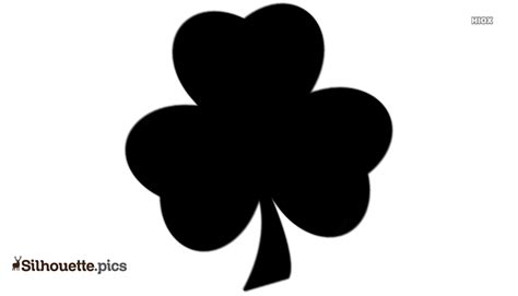 Shamrock Art Silhouette Vector Clipart Images Pictures