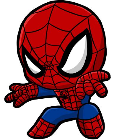 Chibi Marvel Marvel Cartoon Drawings Spiderman Cartoon
