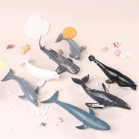 Simulation Marine Sea Life Figurines Action Figures Ocean Animal Model