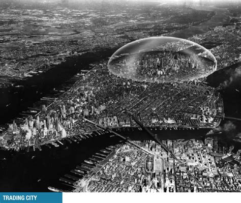 Buckminster Fuller Dome Over Manhattan 1960 Courtesy The Estate Of