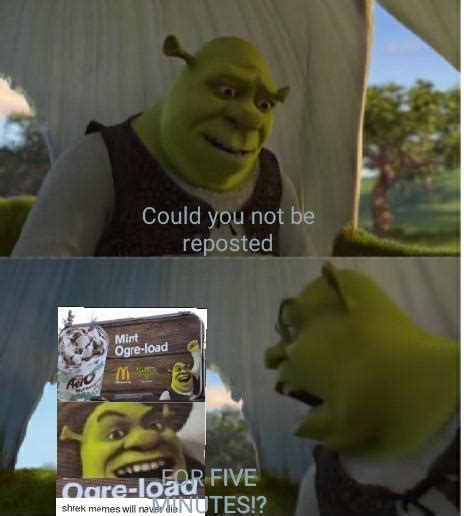 I Mean I Get Shrek Is Love And Shrek Is Life And All But Rshrek