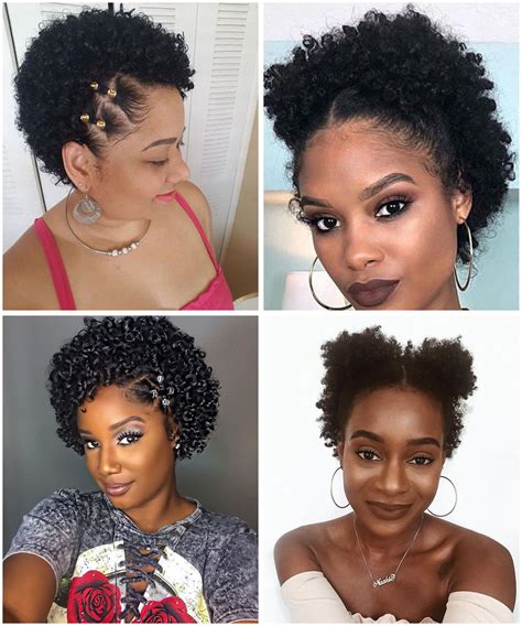 Magic Happens Natural Hairstyles For Short Hair Curly Craze Short