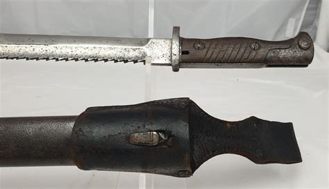 Ww1 Imperial German Gew 98 Sawback Butcher Bayonet Sally Antiques