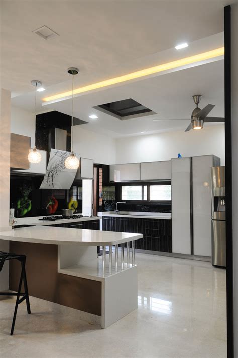Adarsh Residence Contemporary Kitchen Hyderabad By