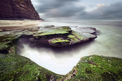 Wallpaper Landscape Sea Bay Rock Nature Shore Reflection Sky