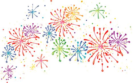 Download Bright Vector Fireworks Colorful Free Png Hq Hq Png Image
