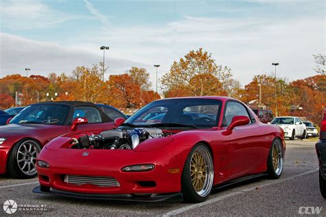 Estimate the price of the vehicles based on your destination. Blaze Red Mazda FD RX7 - CCW LM20 Forged Wheels - CCW Wheels