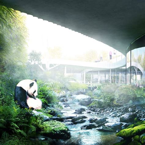 Big Unveils Yin And Yang Shaped Panda House For Copenhagen Zoo