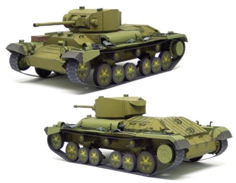 Papermau On Twitter Ww2`s British Tank Valentine Mkii Paper Model In