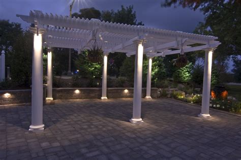 Gazebo Pergolas And Pavilions Outdoor Lighting In Chicago Il