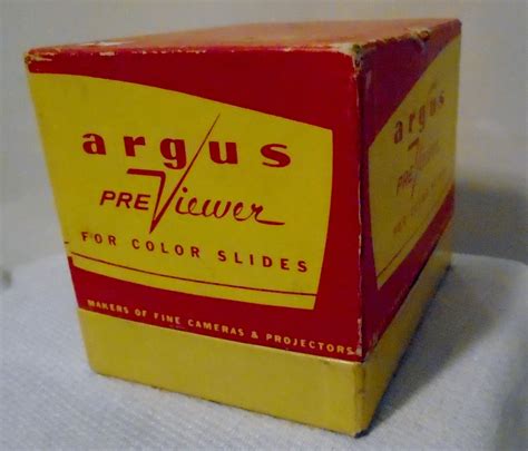 Vintage Argus Color Slide Pre Viewer Camera Projector Collectible